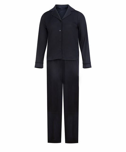 Towel City TC056 Supersoft pyjamas in Black