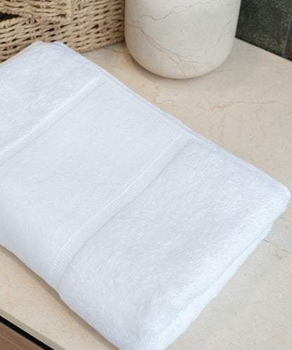 Towel City TC504 Organic bath towel with printable border