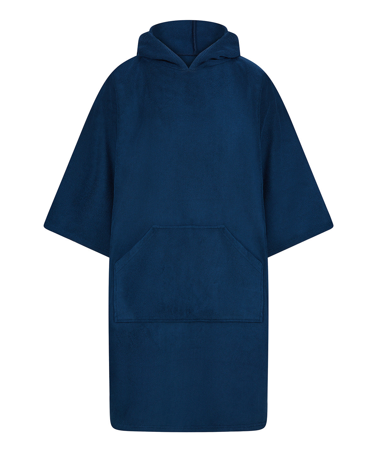 Towel City TC810 Adults poncho in Navy