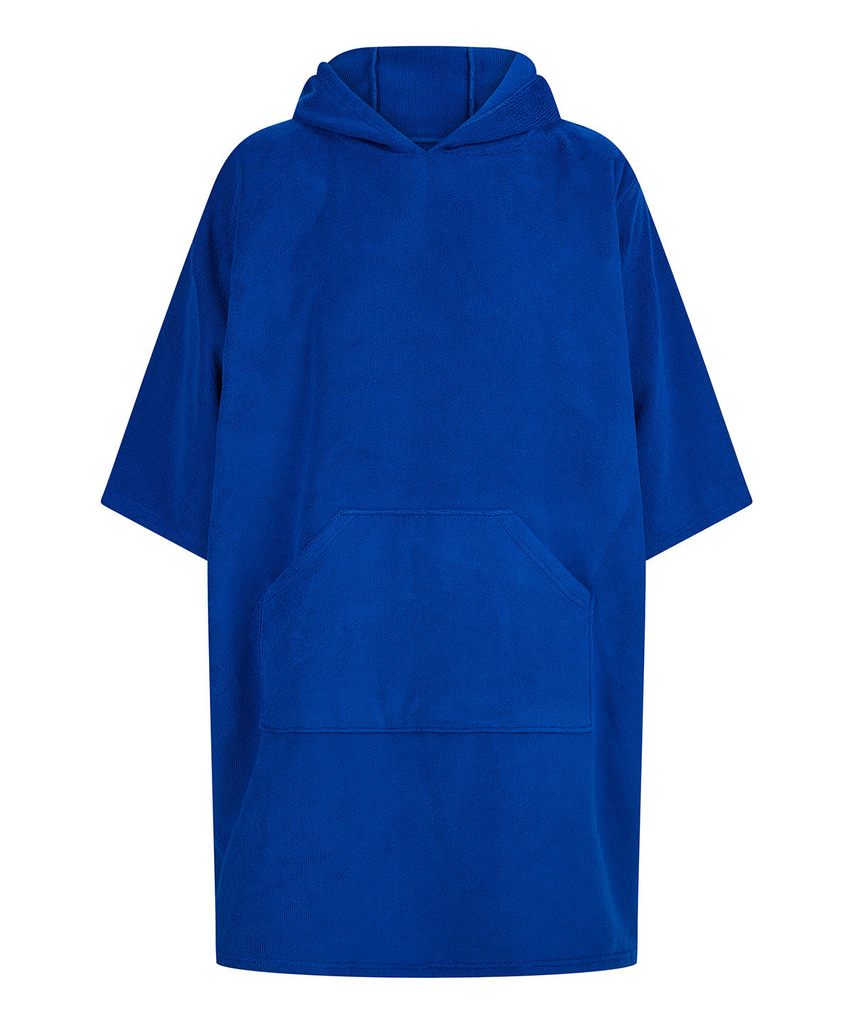 Towel City TC810 Adults poncho in Royal