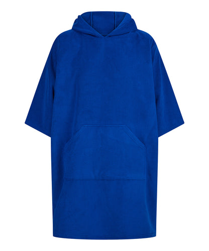 Towel City TC810 Adults poncho in Royal