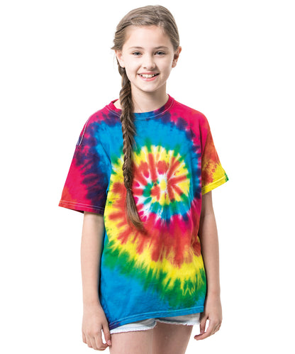 Colortone TD02B Kids tie-dye T