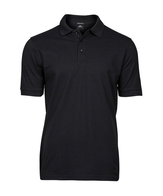 Tee Jays TJ001 Luxury stretch polo (1405) in Black*