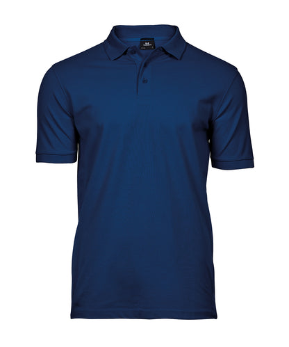 Tee Jays TJ001 Luxury stretch polo (1405) in Indigo Blue