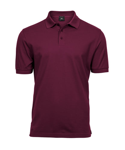 Tee Jays TJ001 Luxury stretch polo (1405) in Wine