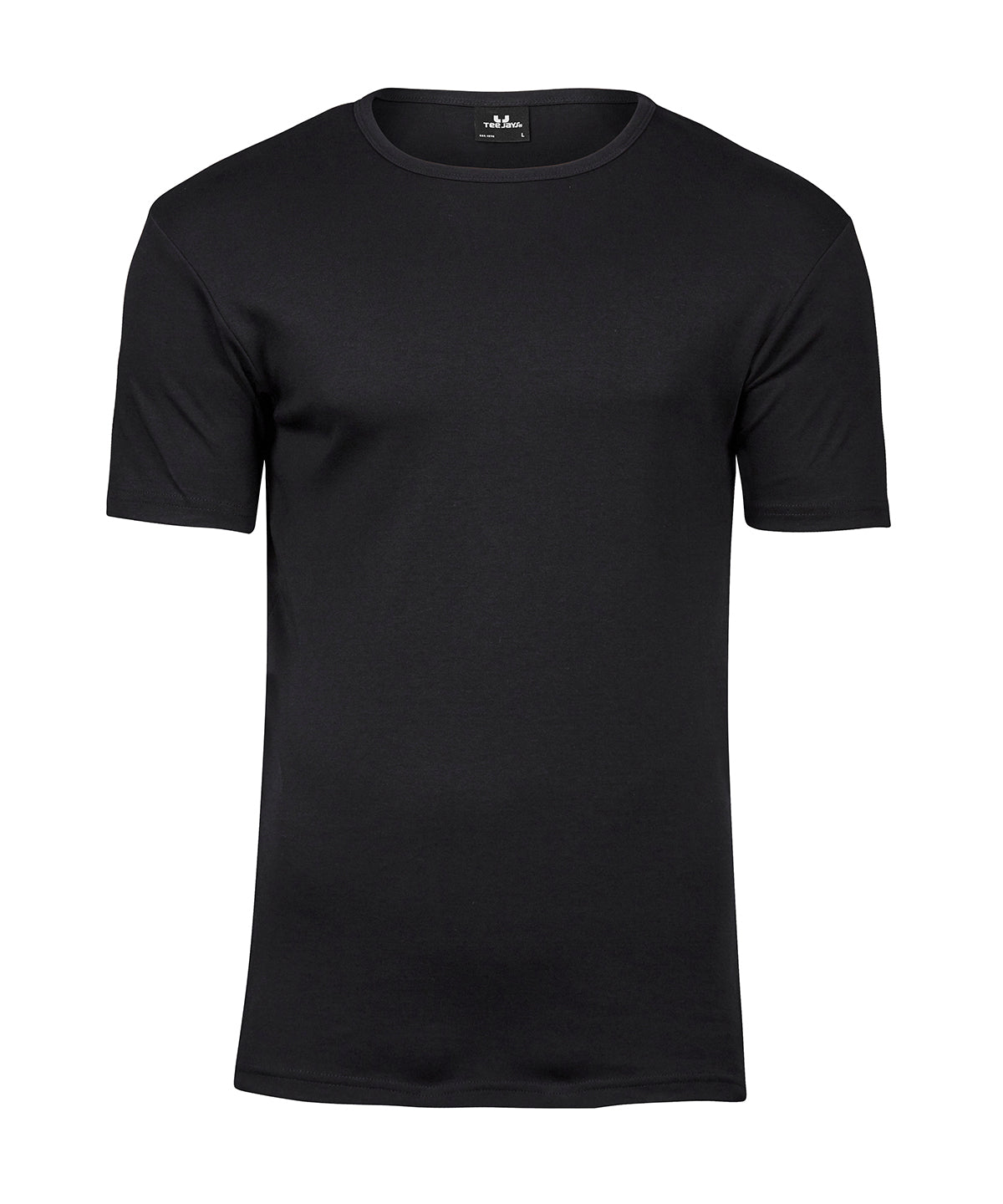 Tee Jays TJ002 Interlock tee (520) in Black*