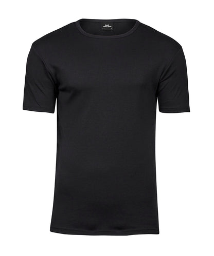 Tee Jays TJ002 Interlock tee (520) in Black*