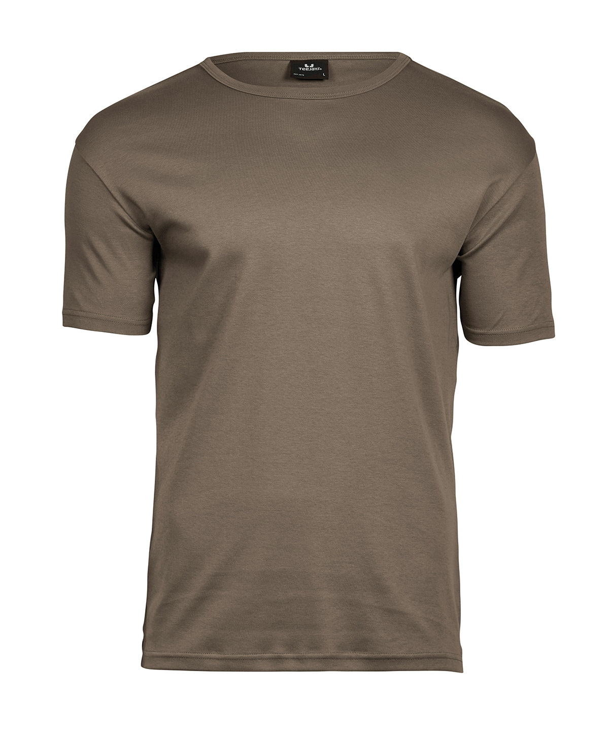 Tee Jays TJ002 Interlock tee (520) in Clay