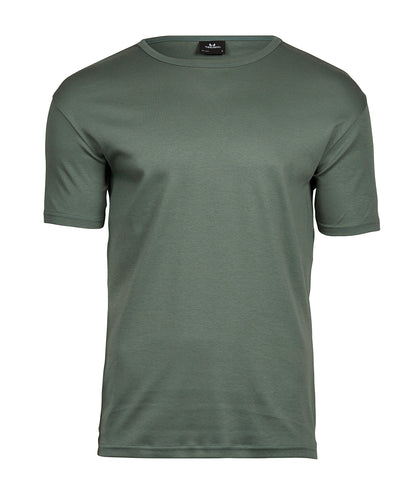 Tee Jays TJ002 Interlock tee (520) in Leaf Green