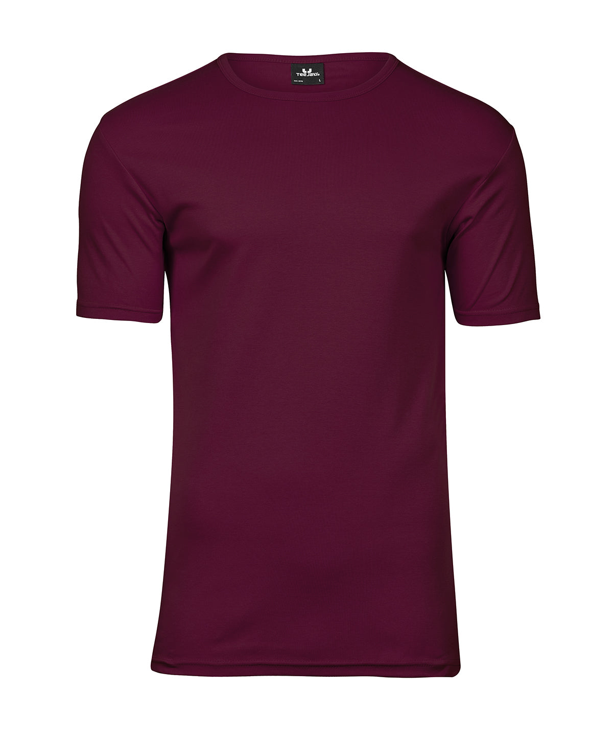 Tee Jays TJ002 Interlock tee (520) in Wine