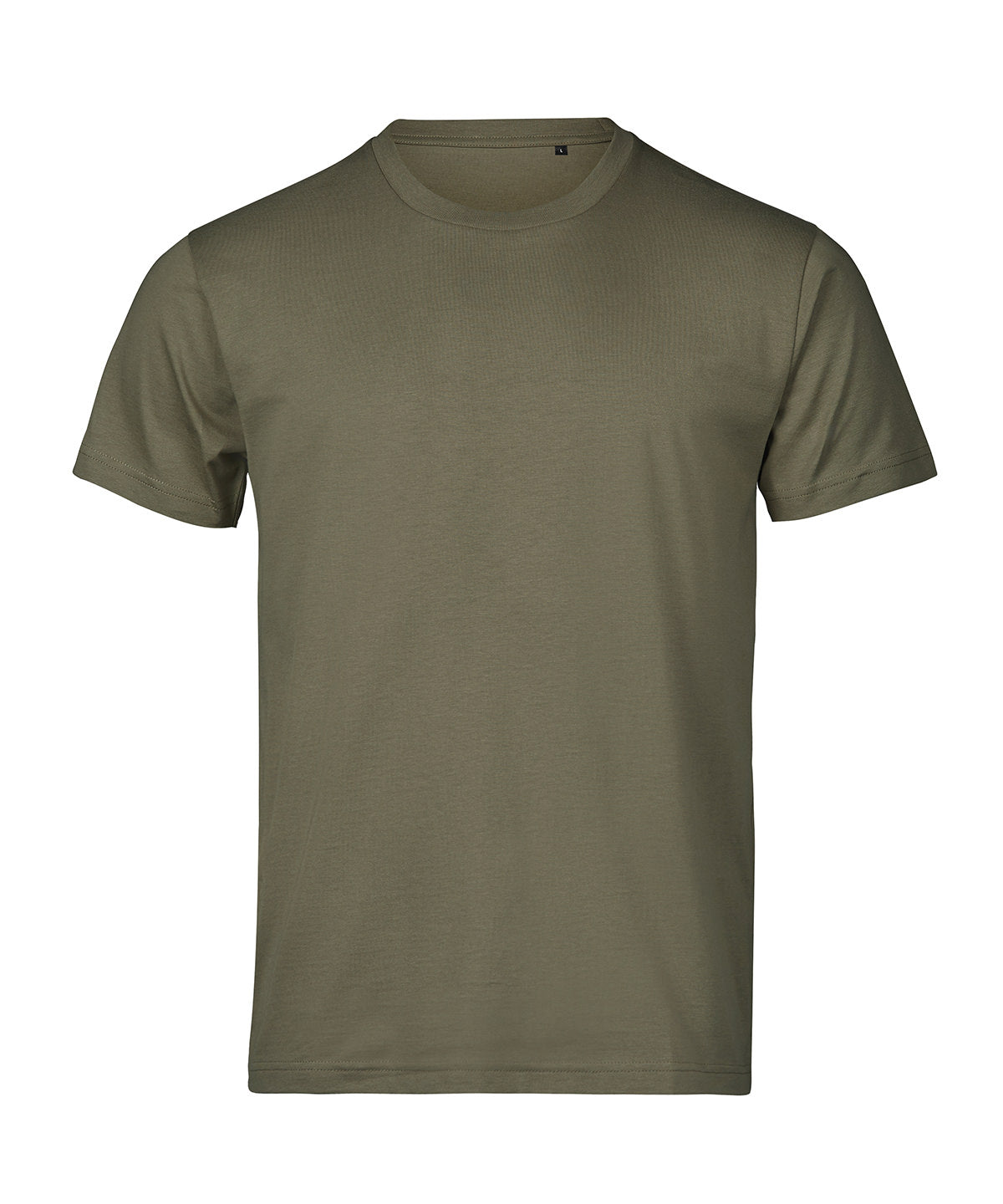 Tee Jays TJ003 UNLABELED luxury tee (1150) in Moss