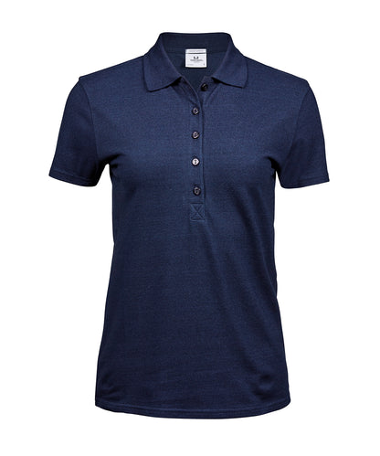 Tee Jays TJ008 Women’s luxury stretch polo (145) in Denim