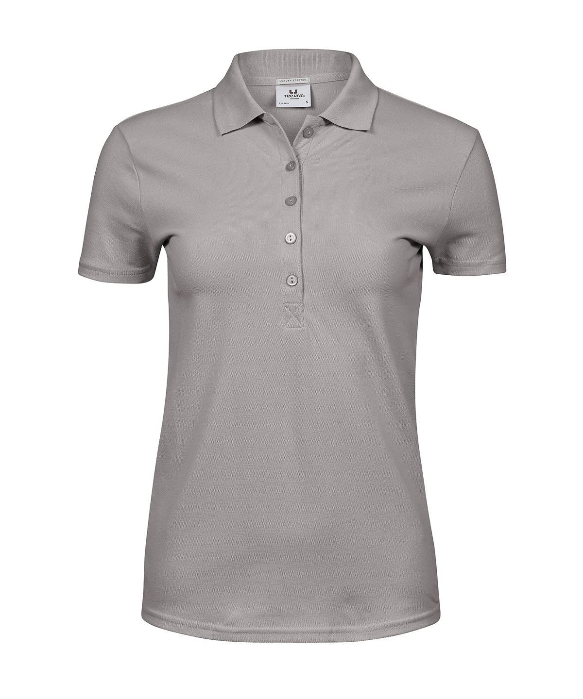 Tee Jays TJ008 Women’s luxury stretch polo (145) in Stone