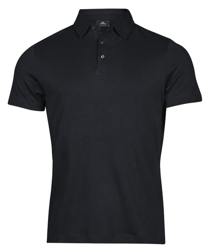 Tee Jays TJ011 Pima cotton polo (1440) in Black