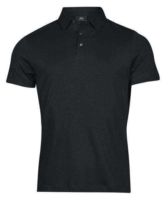Tee Jays TJ011 Pima cotton polo (1440) in Black