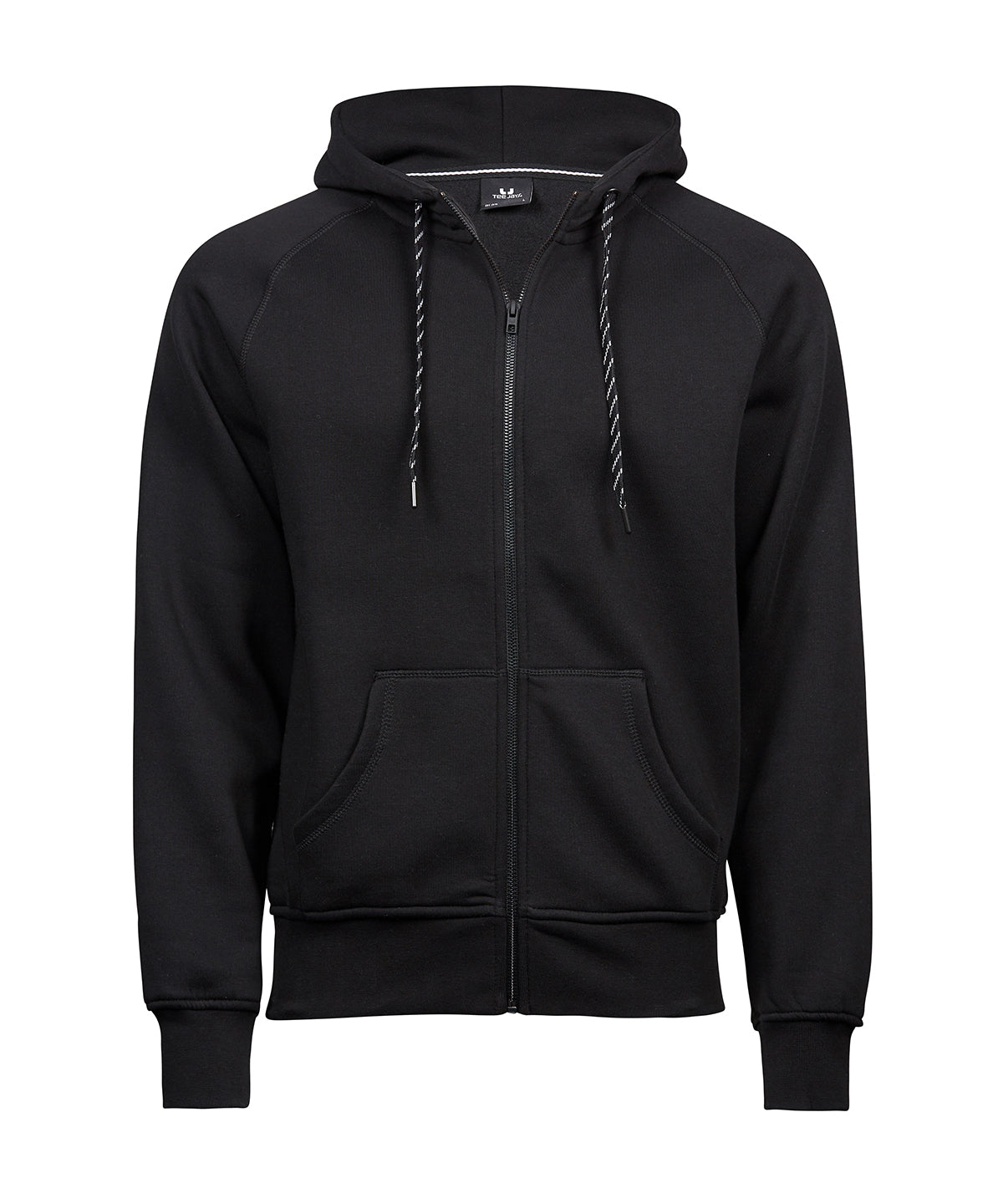 Tee Jays TJ017 Fashion full-zip hoodie (5435) in Black