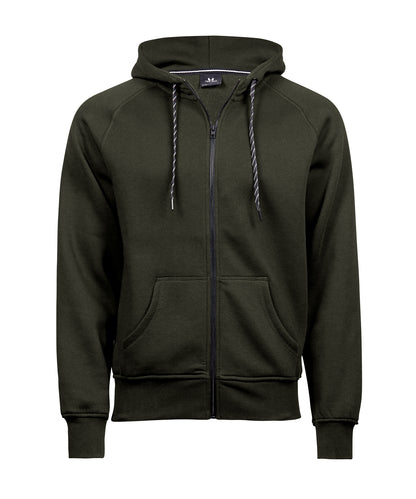 Tee Jays TJ017 Fashion full-zip hoodie (5435) in Dark Olive