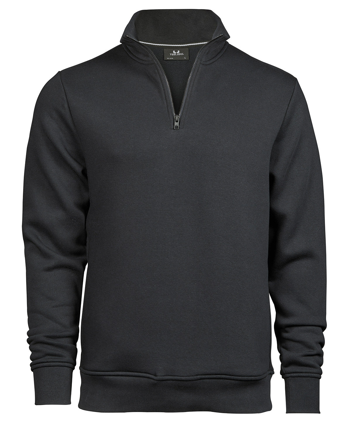 Tee Jays TJ018 Half-zip sweatshirt (5438) in Dark Grey
