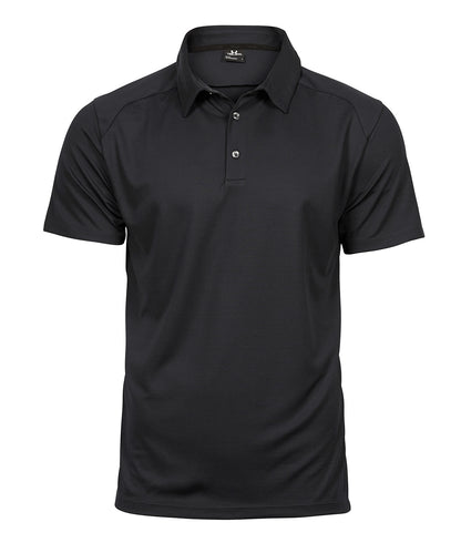 Tee Jays TJ020 Luxury sport polo (7200) in Black