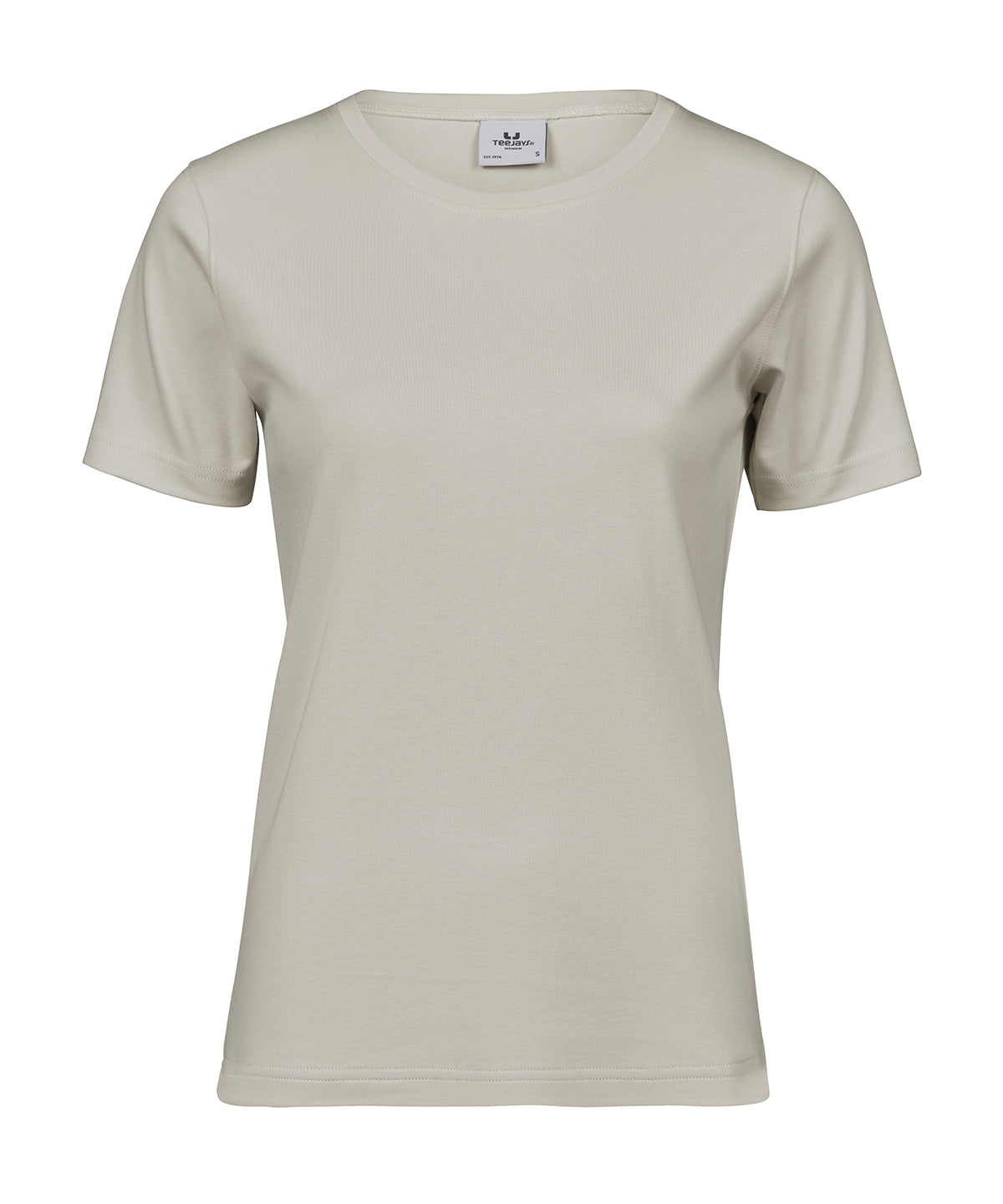 Tee Jays TJ026 Women’s interlock tee (580) in Cement