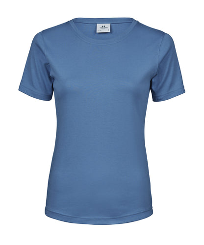Tee Jays TJ026 Women’s interlock tee (580) in Ocean Blue