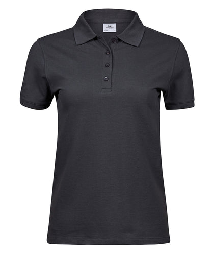 Tee Jays TJ030 Women’s heavy polo (1401) in Dark Grey