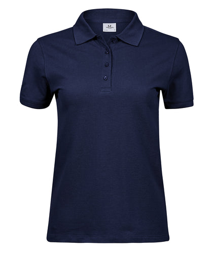 Tee Jays TJ030 Women’s heavy polo (1401) in Navy