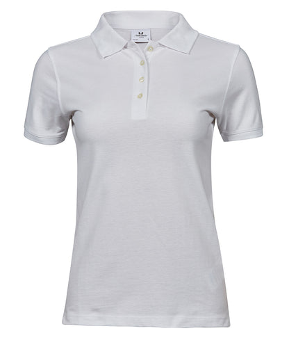 Tee Jays TJ030 Women’s heavy polo (1401) in White