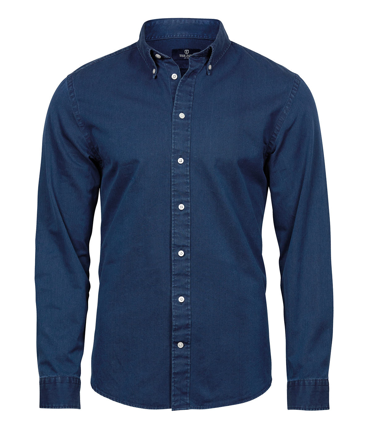 Tee Jays TJ037 Casual twill shirt (4002) in Indigo