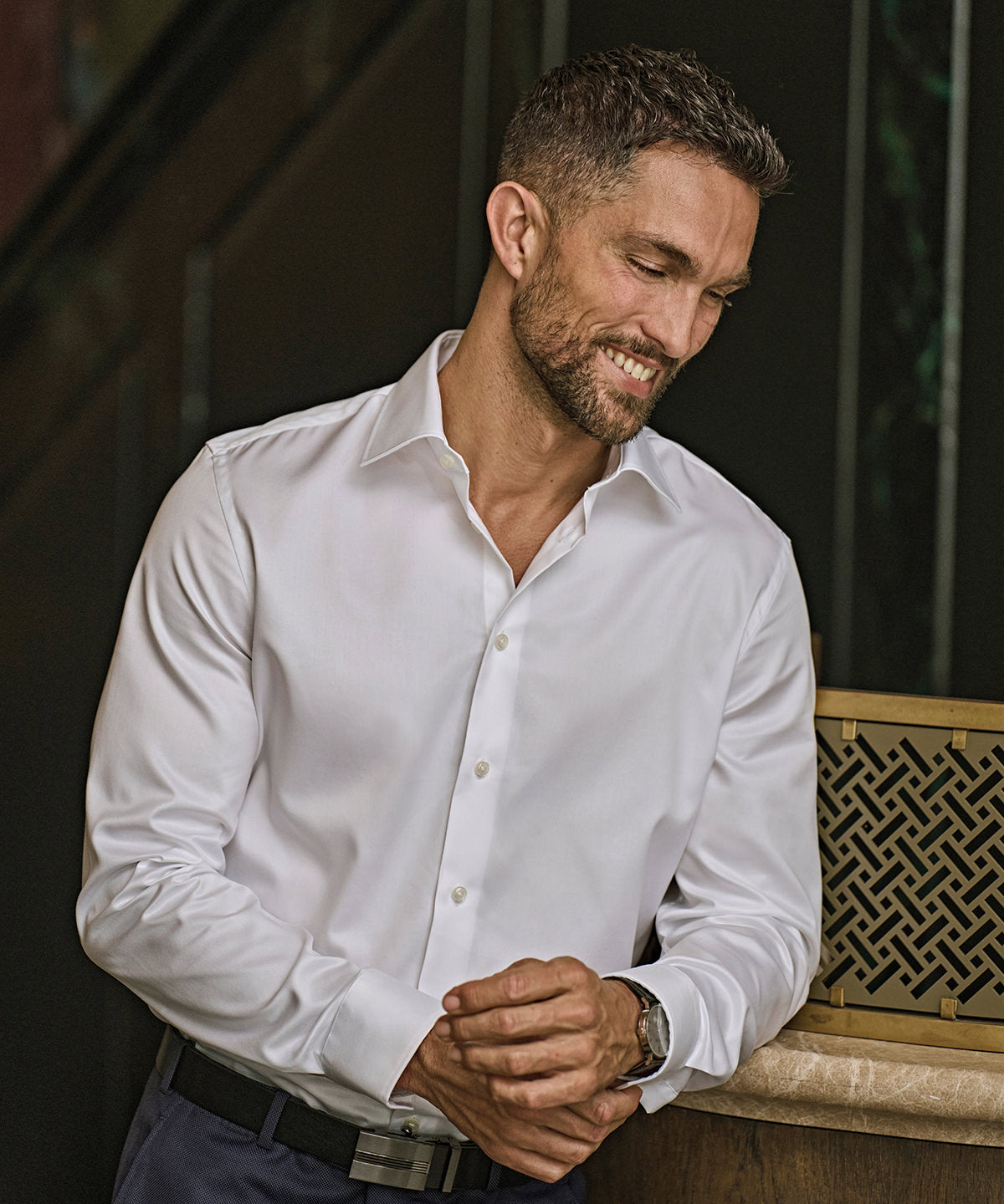 Tee Jays TJ040 Luxury shirt slim fit (4021)