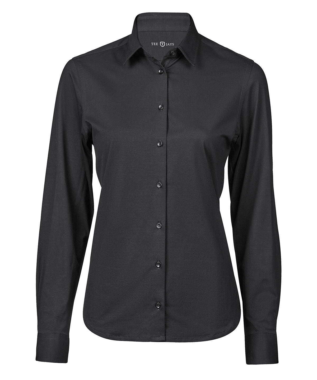 Tee Jays TJ044 Women’s active stretch shirt (4031) in Black