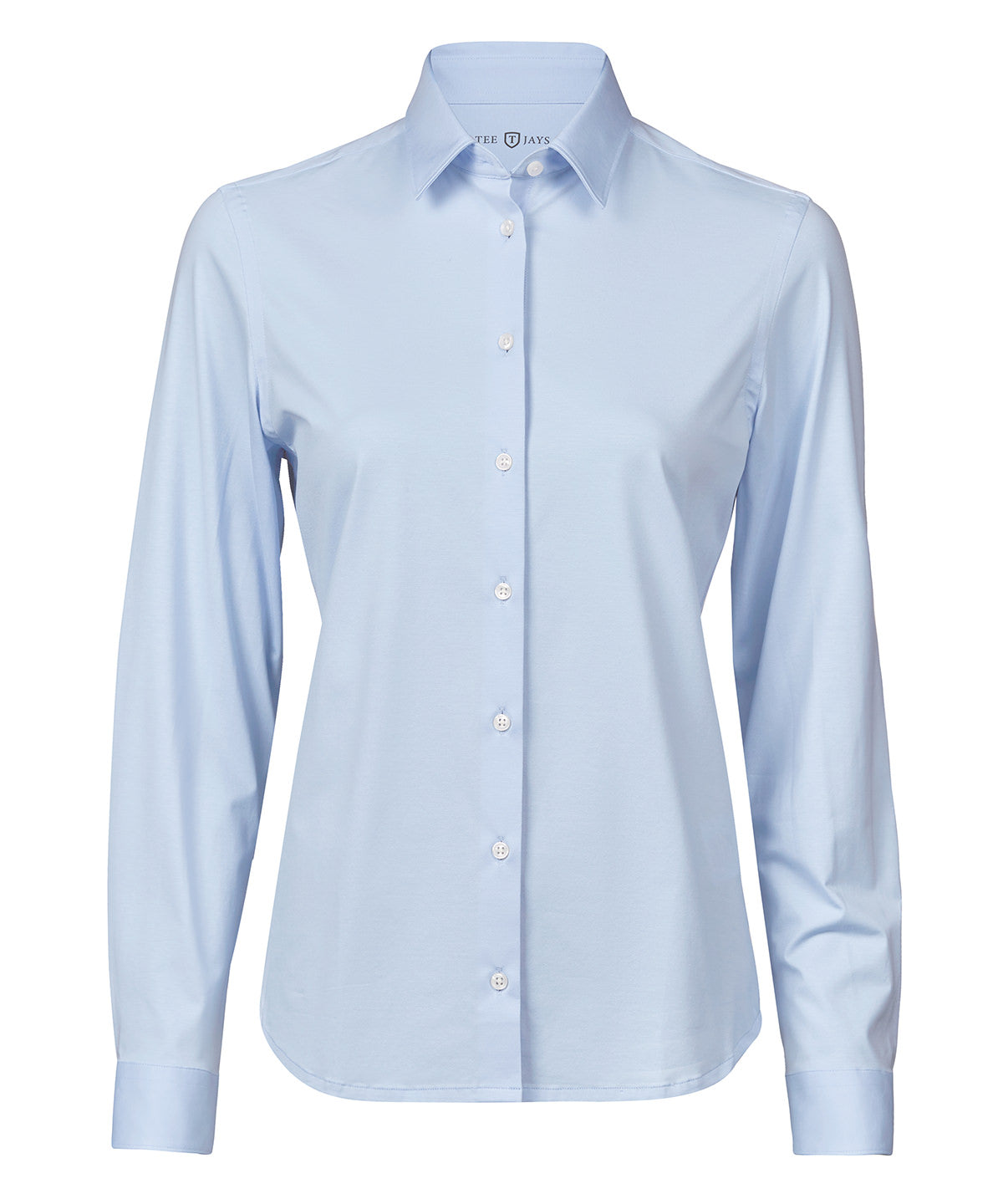 Tee Jays TJ044 Women’s active stretch shirt (4031) in Light Blue
