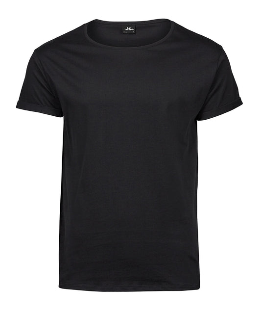 Tee Jays TJ046 Roll-up tee (5062) in Black