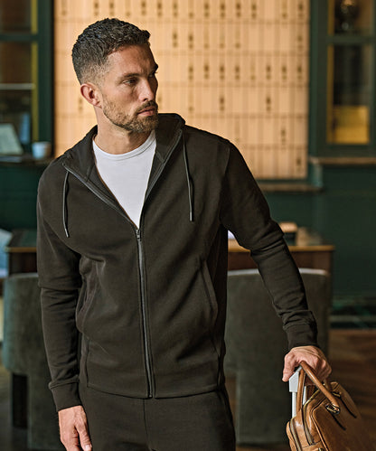 Tee Jays TJ059 Ribbed interlock hooded full-zip (5508)