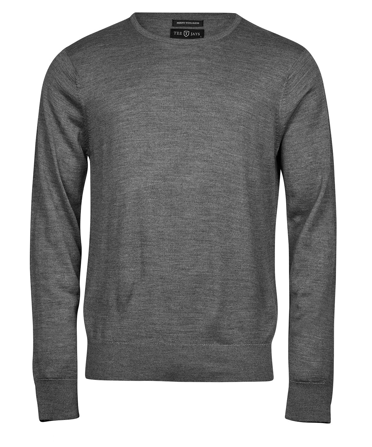 Tee Jays TJ061 Crew neck (6000) in Grey Melange
