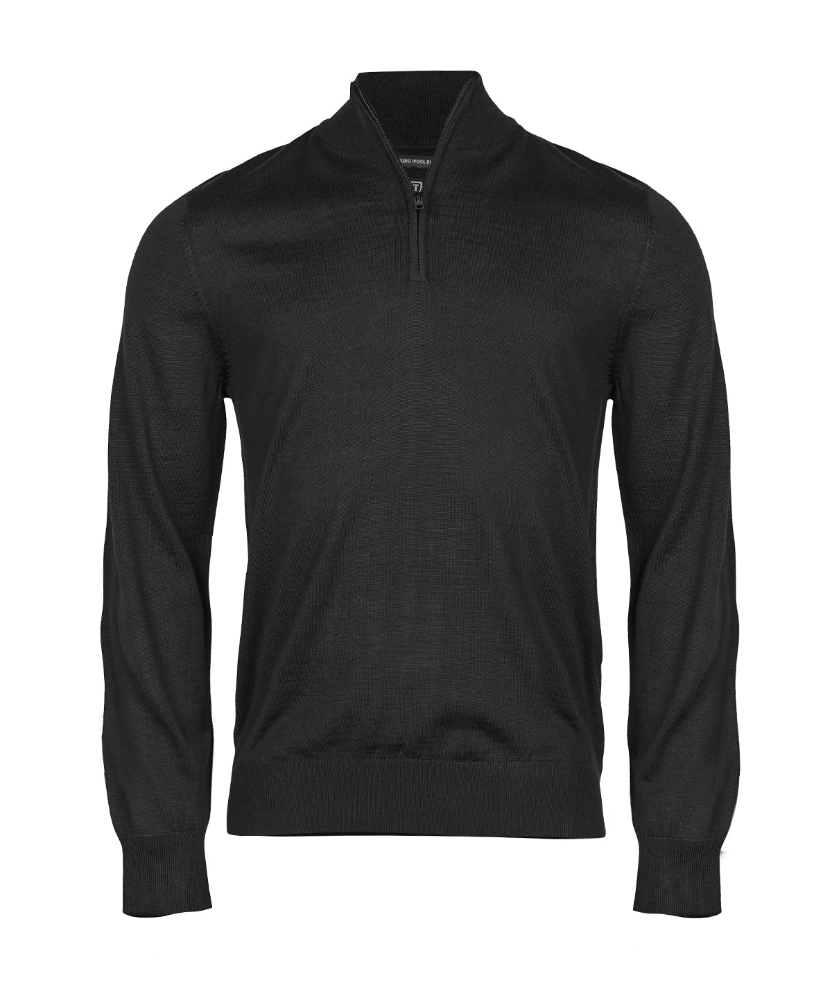Tee Jays TJ063 Half-zip (6010) in Black
