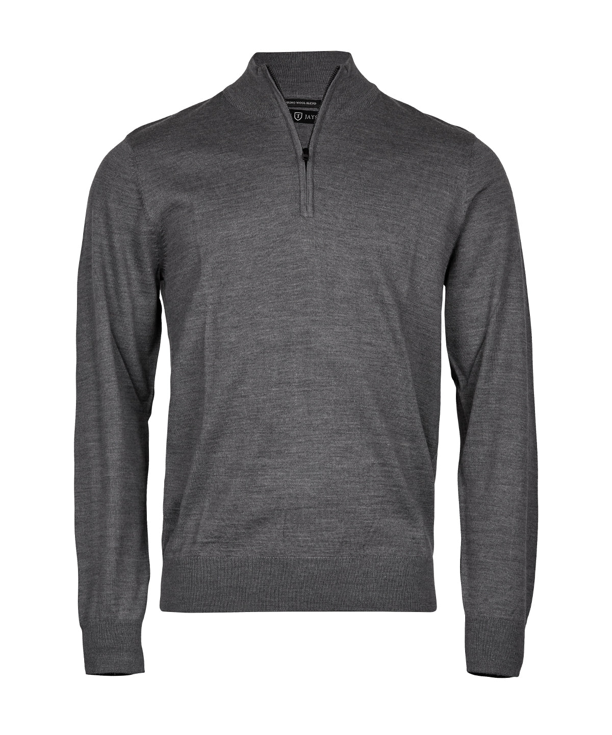 Tee Jays TJ063 Half-zip (6010) in Grey Melange
