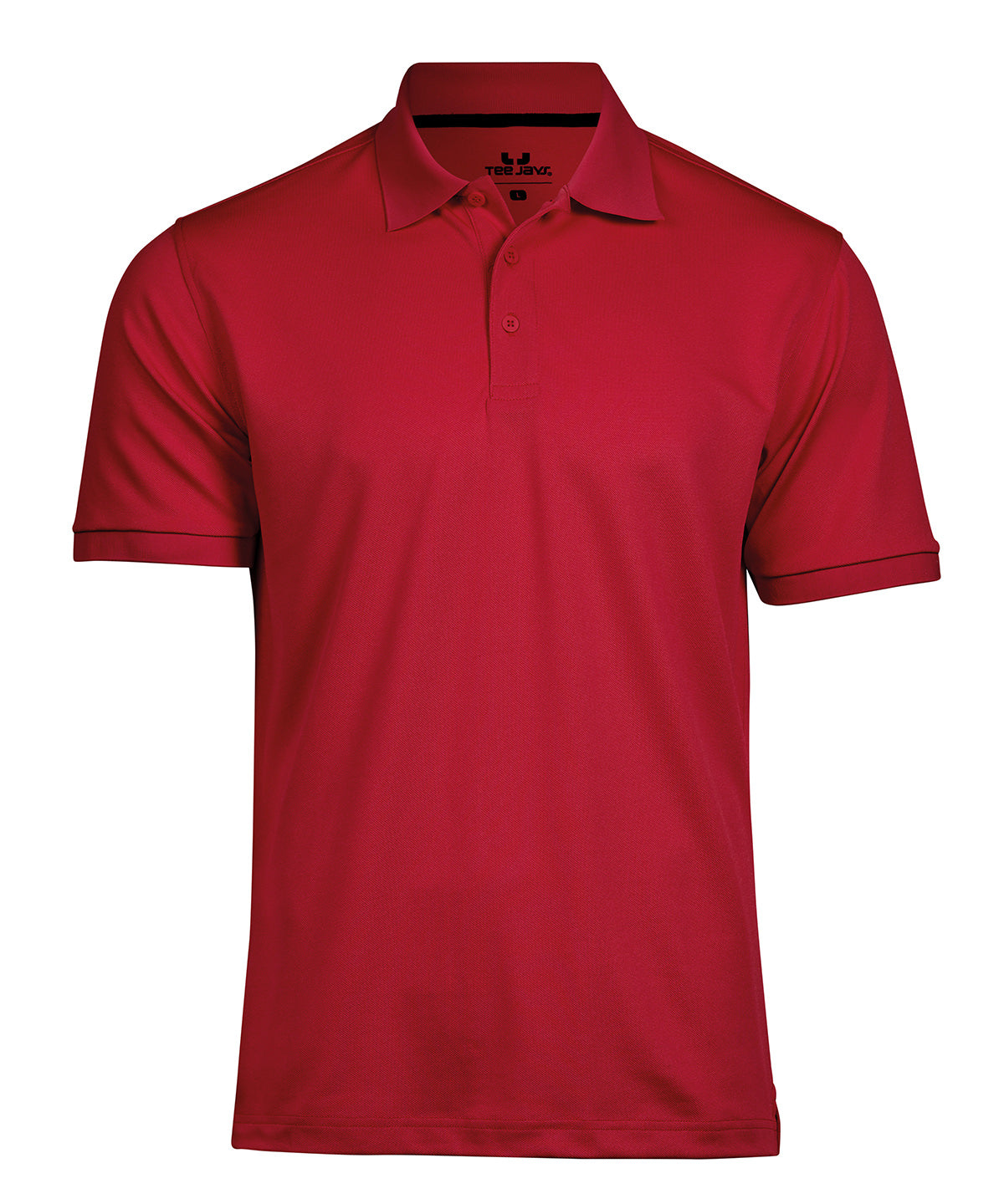 Tee Jays TJ070 Club polo (7000) in Red