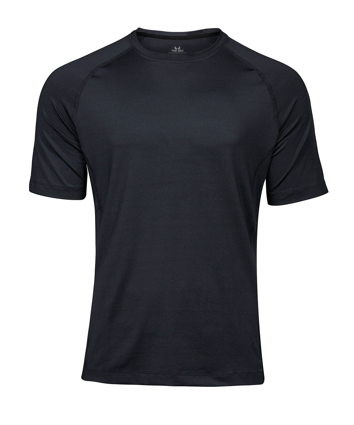 Tee Jays TJ072 CoolDry tee (7020) in Black