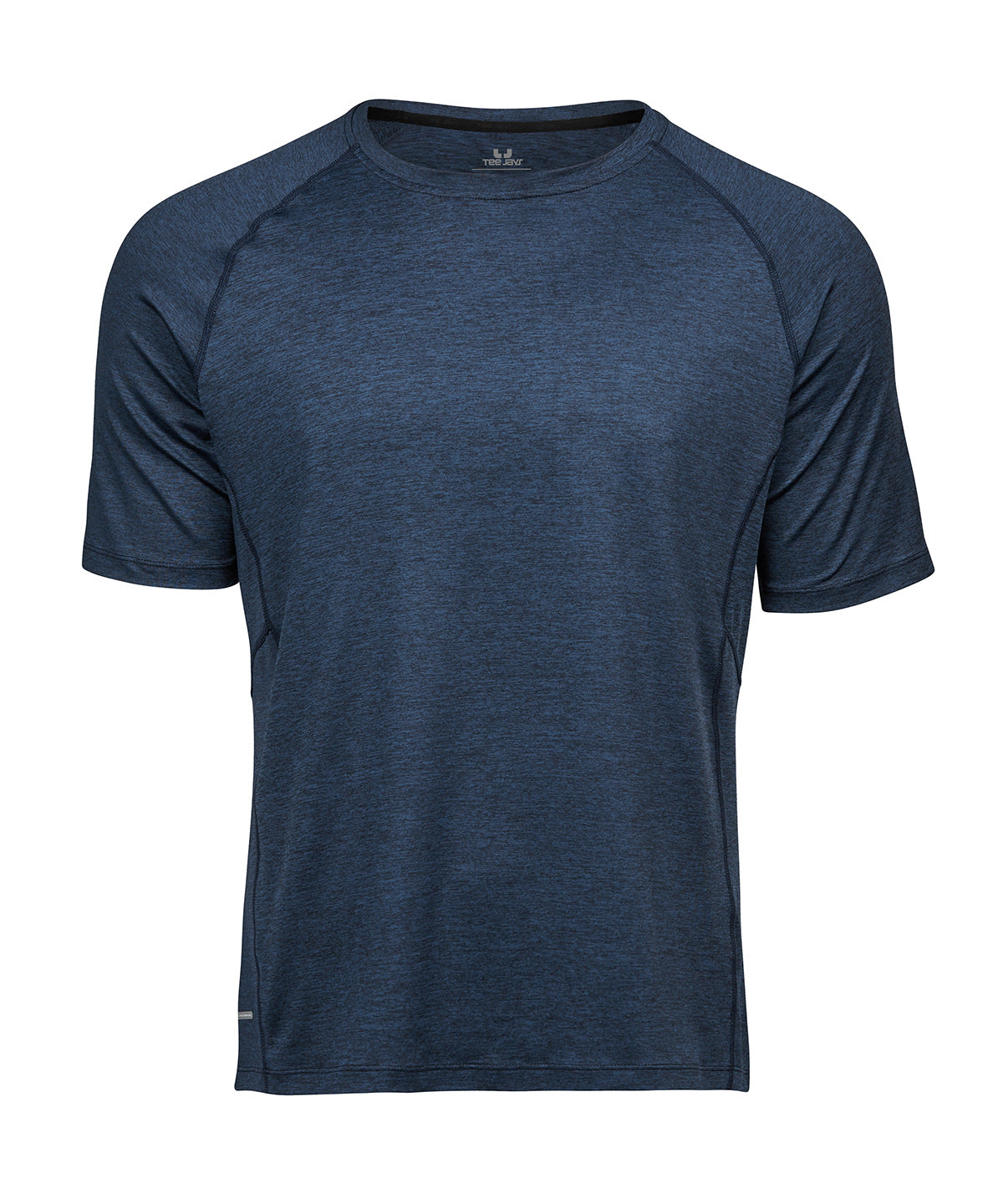 Tee Jays TJ072 CoolDry tee (7020) in Navy Melange