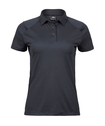 Tee Jays TJ075 Women’s luxury sport polo (7201) in Dark Grey