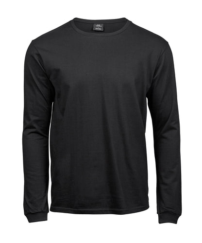 Tee Jays TJ078 Long sleeve fashion Sof tee (8007) in Black
