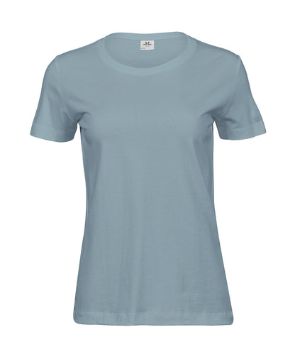 Tee Jays TJ079 Women’s Sof tee (8050) in Misty Blue