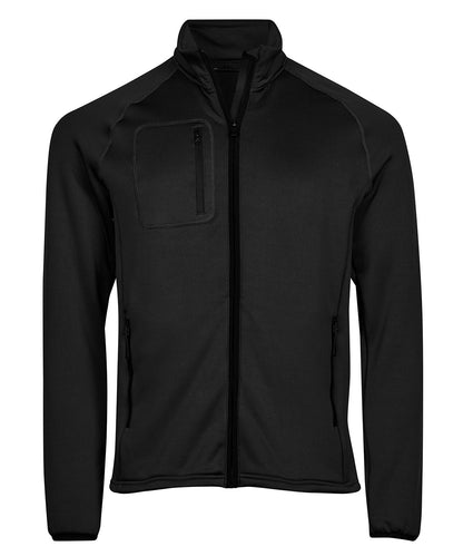 Tee Jays TJ080 Stretch fleece (9100) in Black