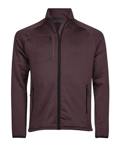 Tee Jays TJ080 Stretch fleece (9100) in Grape
