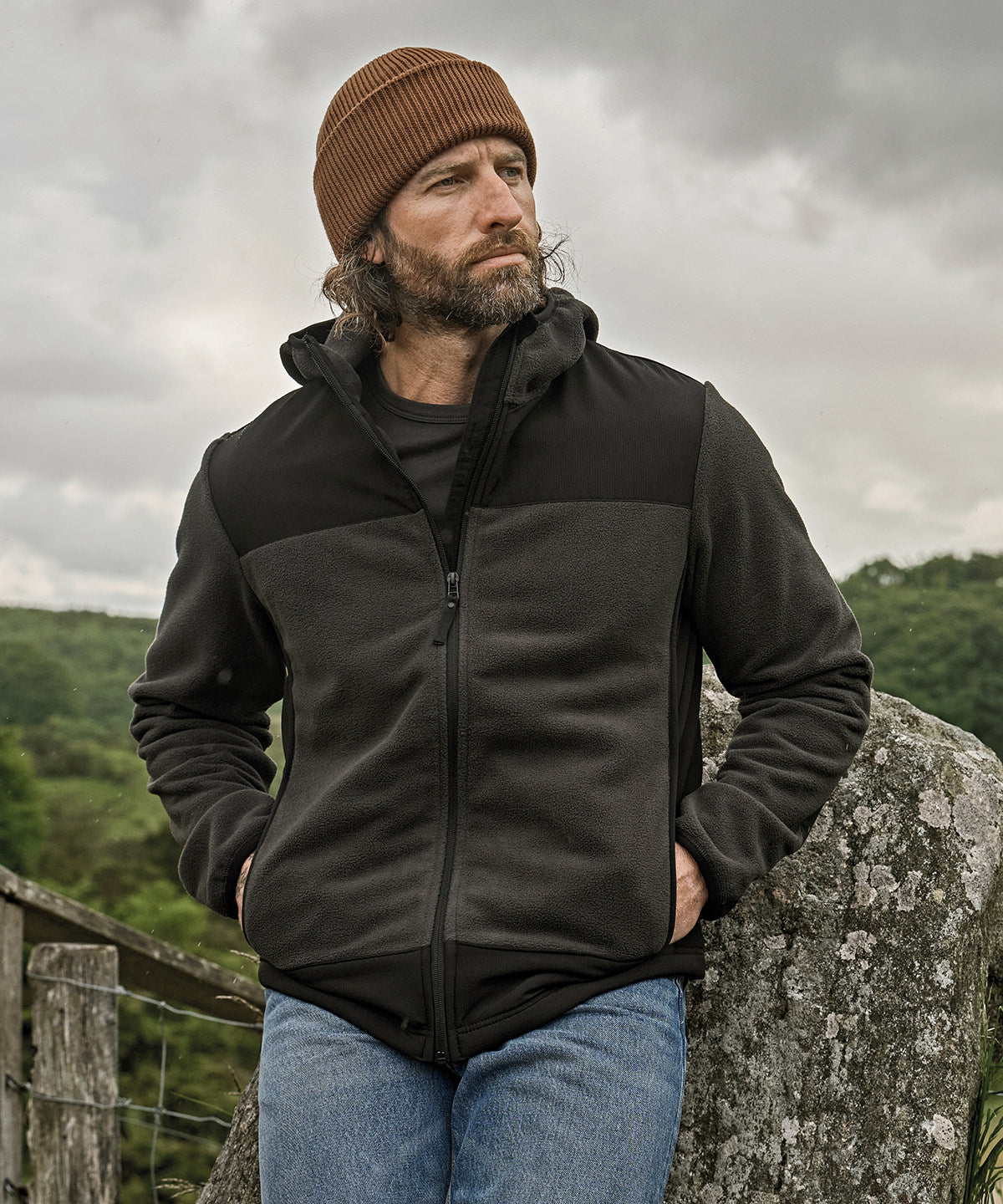 Tee Jays TJ088 Mountain hooded fleece (9124)