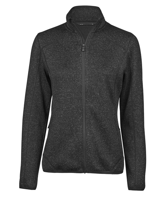Tee Jays TJ101 Women’s outdoor fleece (9616) in Black