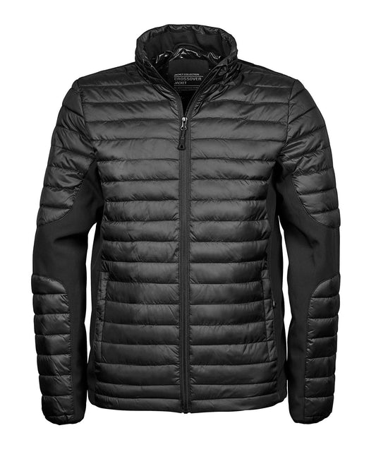 Tee Jays TJ104 Crossover jacket (9626) in Black/Black