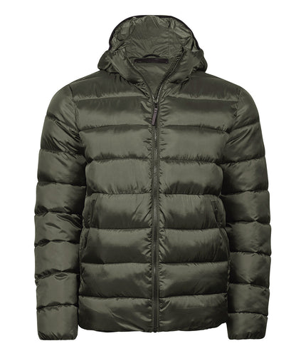 Tee Jays TJ112 Lite hooded jacket (9646) in Deep Green