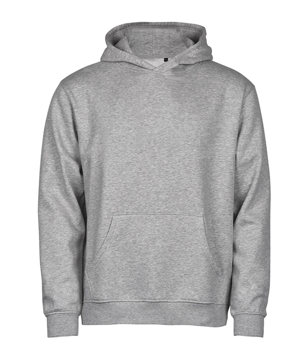 Tee Jays TJ122 Junior UNLABELED hooded sweatshirt (5152B) in Heather Grey